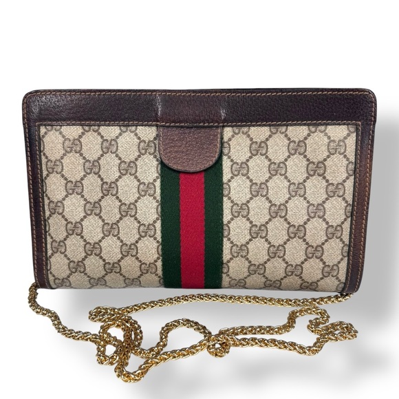 Gucci Ophidia Supreme GG Monogram Supreme Clutch/ Crossbody bag - Picture 3 of 15
